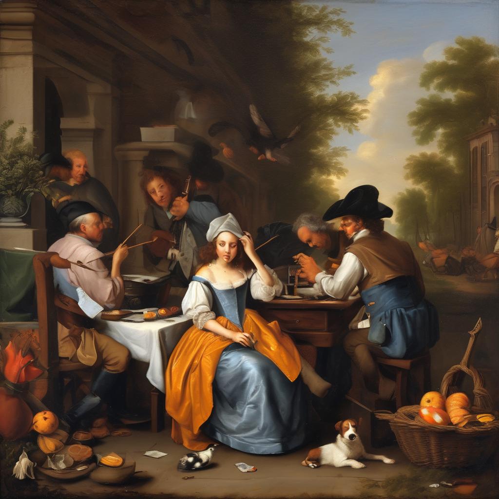 Το Μοναδικό Στυλ Ζωγραφικής του Jan van der STEEN